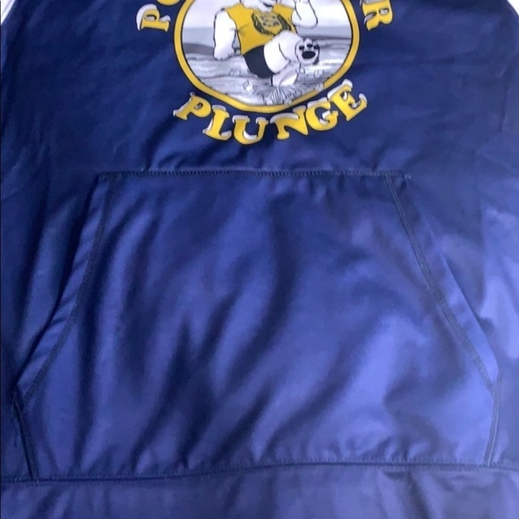 NWOT Polar Bear Plunge Hooded Performance Top NJ Camo medium - Picture 6 of 8